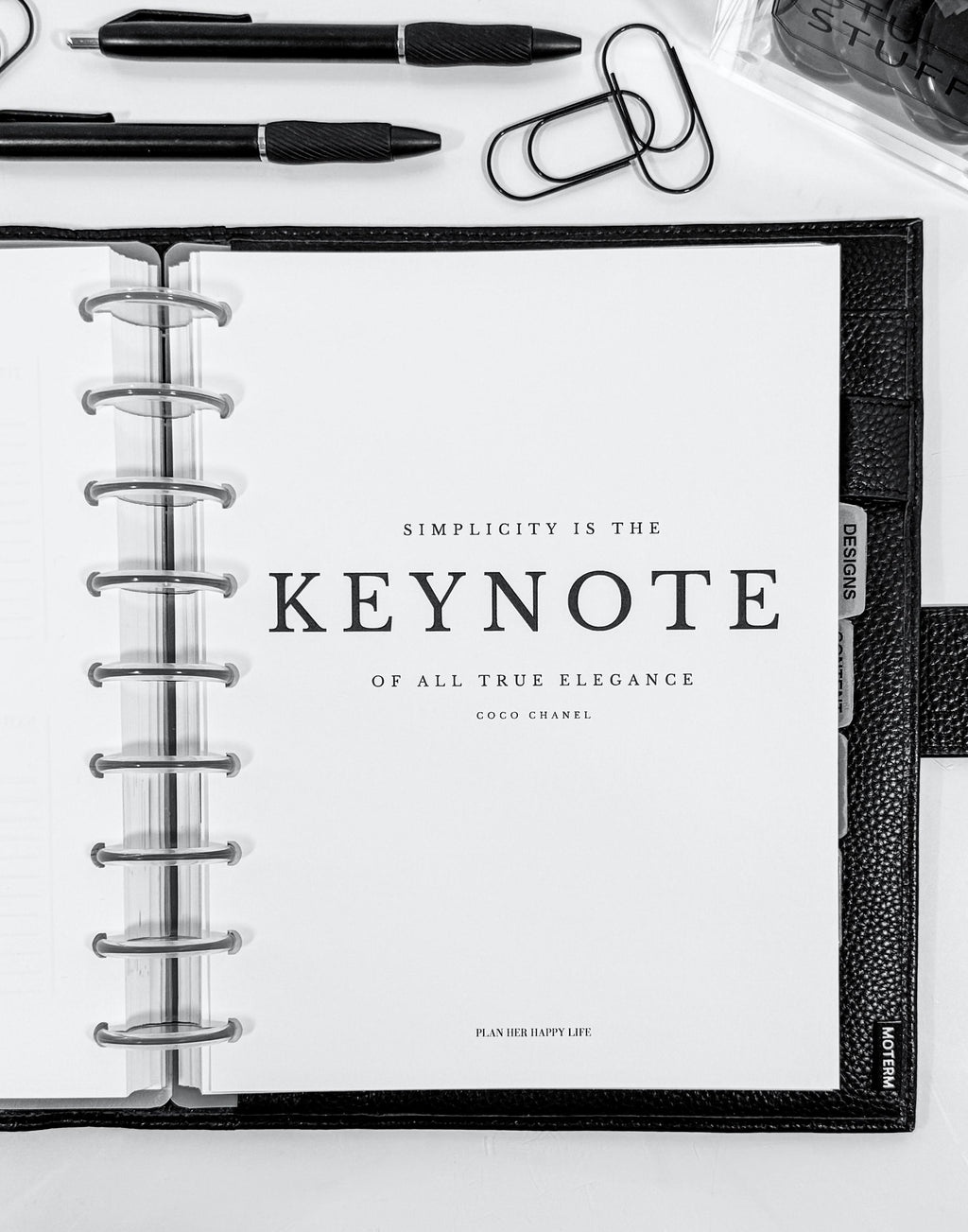 Keynote, Iconic Dashboard