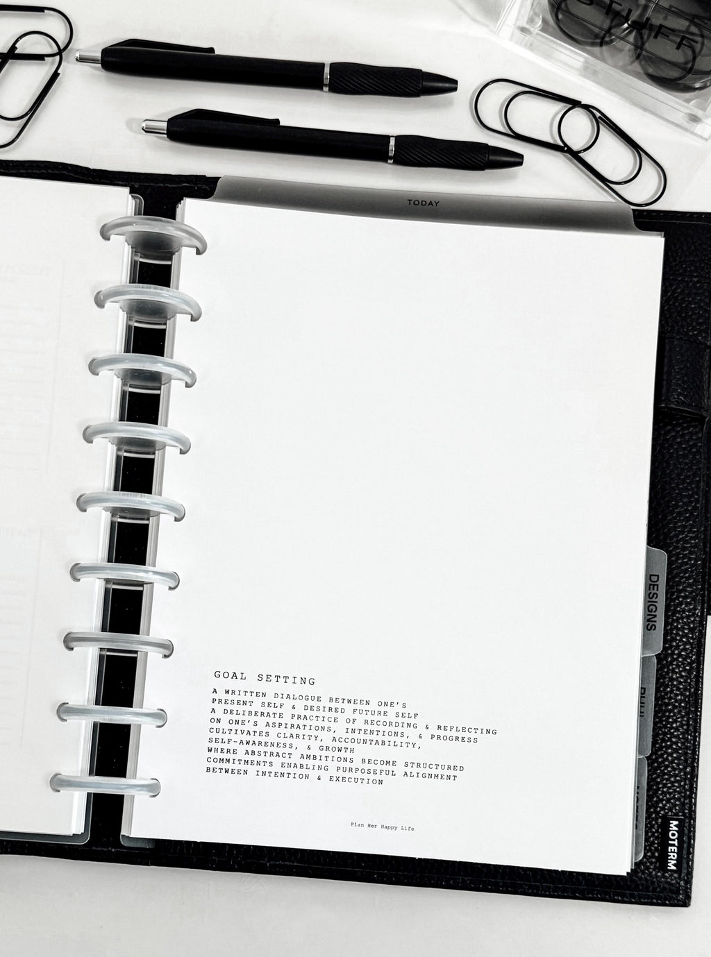 Goal Setting Journal