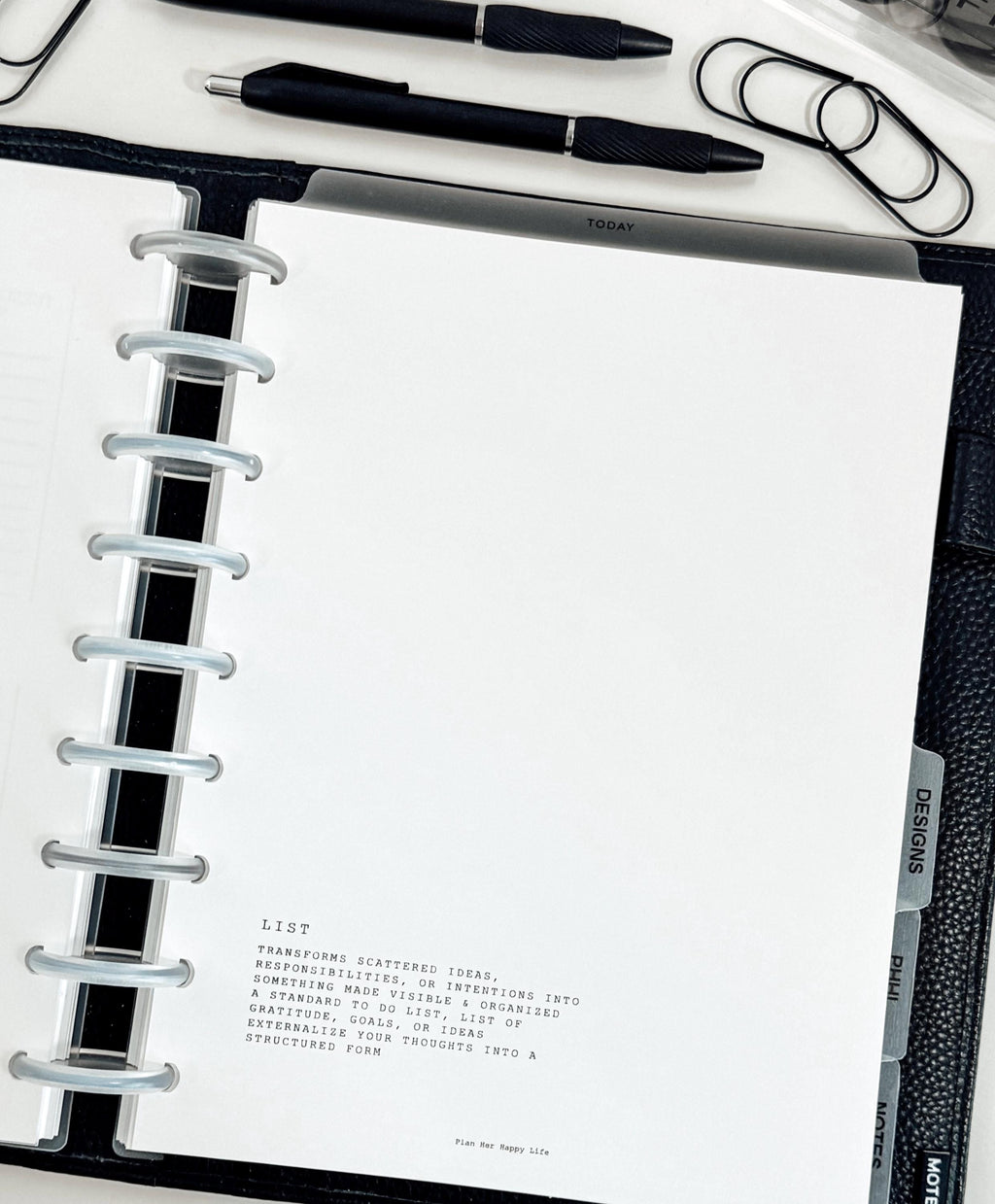 List Journal